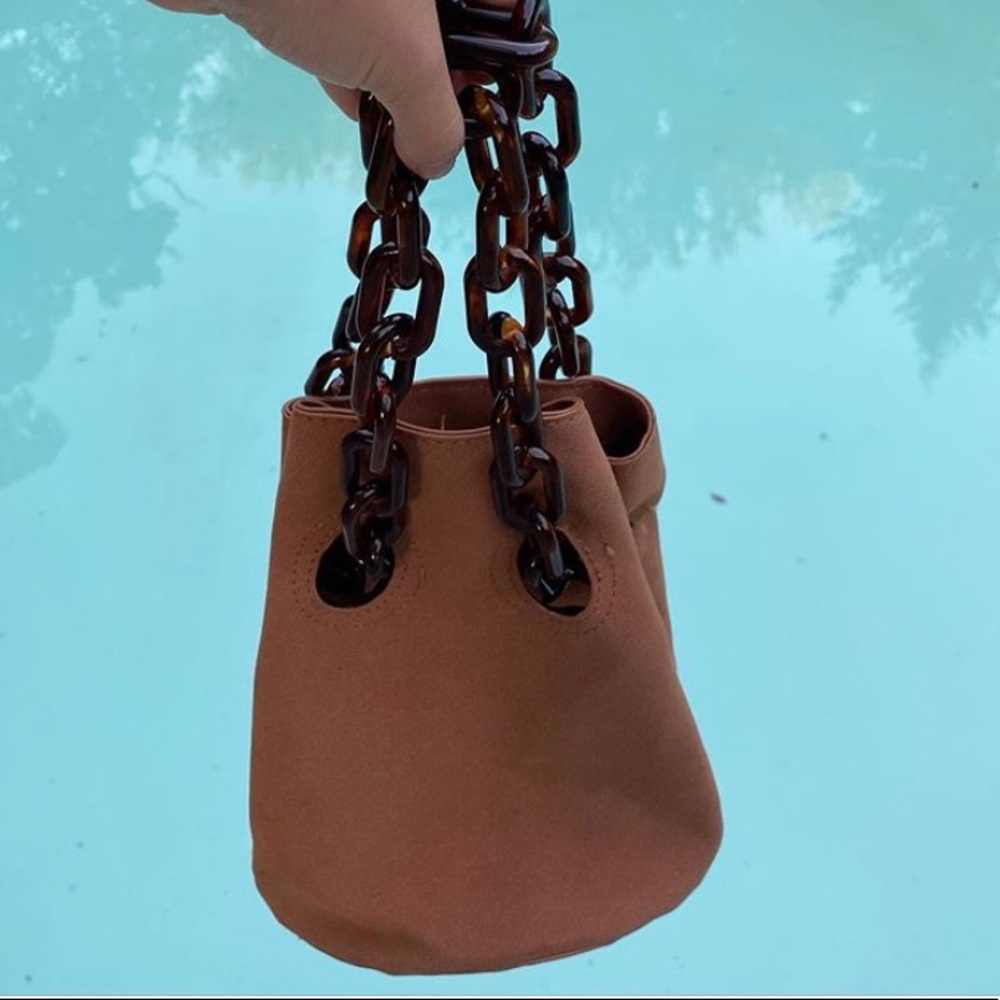 Brown purse